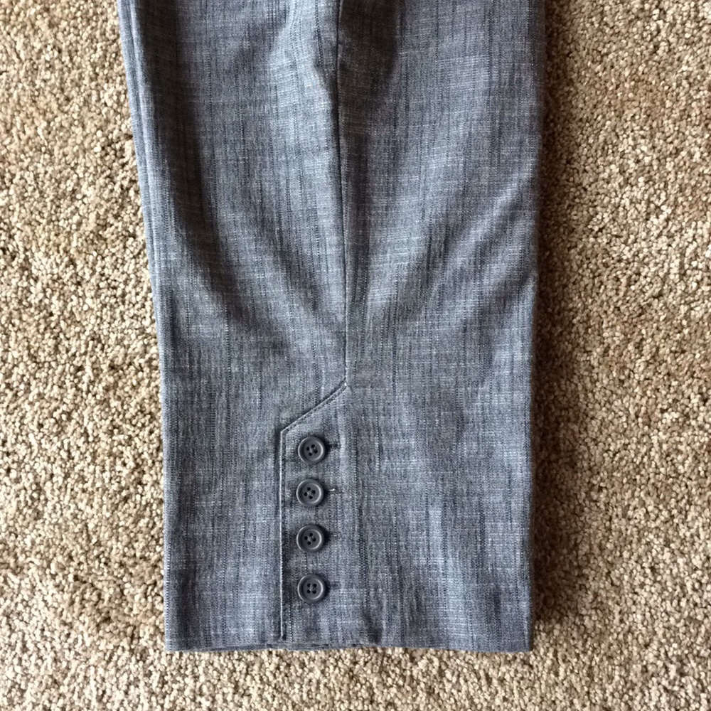 Gray capris